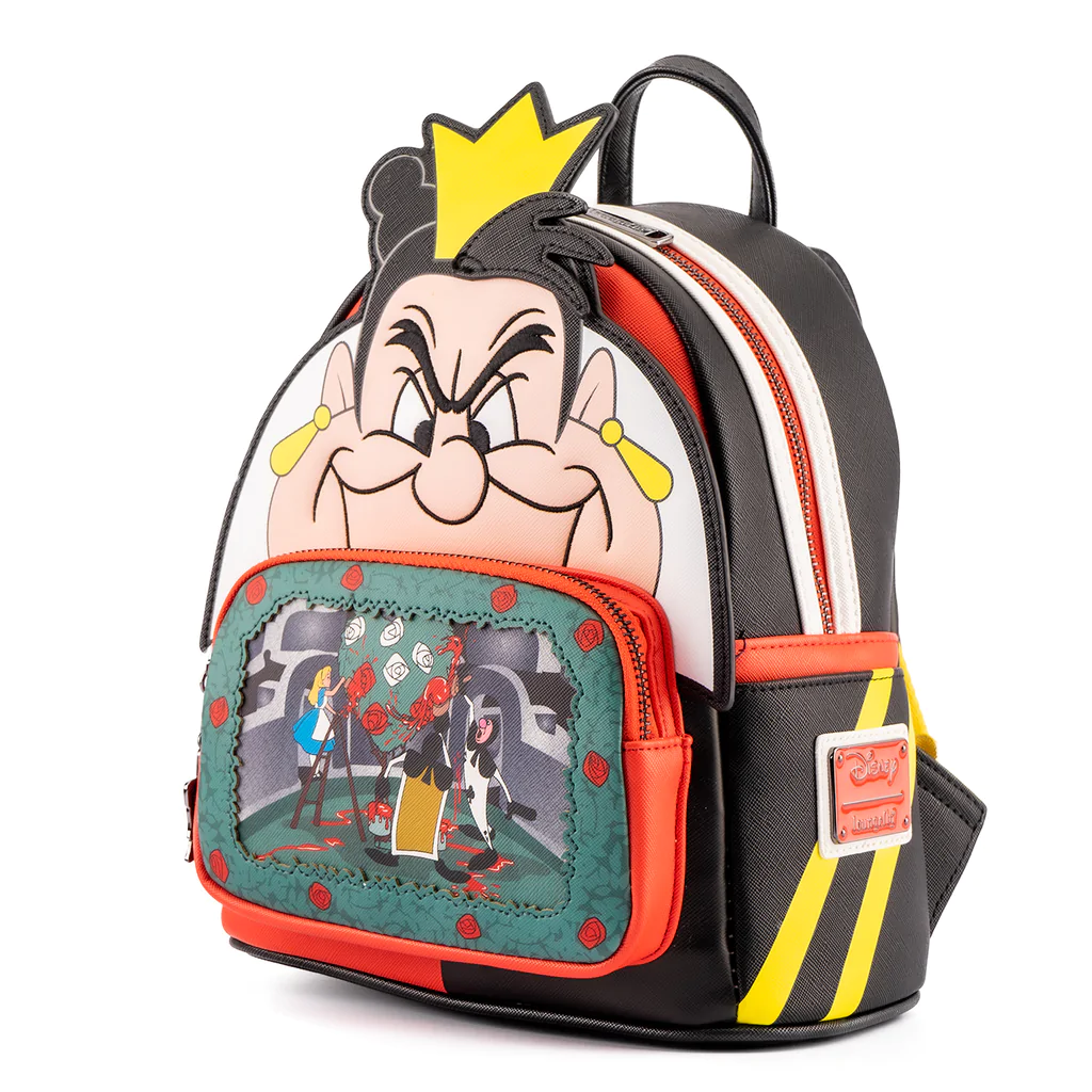 Alice in Wonderland Queen of Hearts Villains Scene Mini Backpack