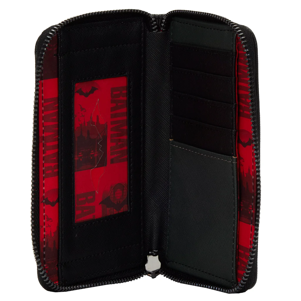 The Batman Cosplay Zip Around Wallet