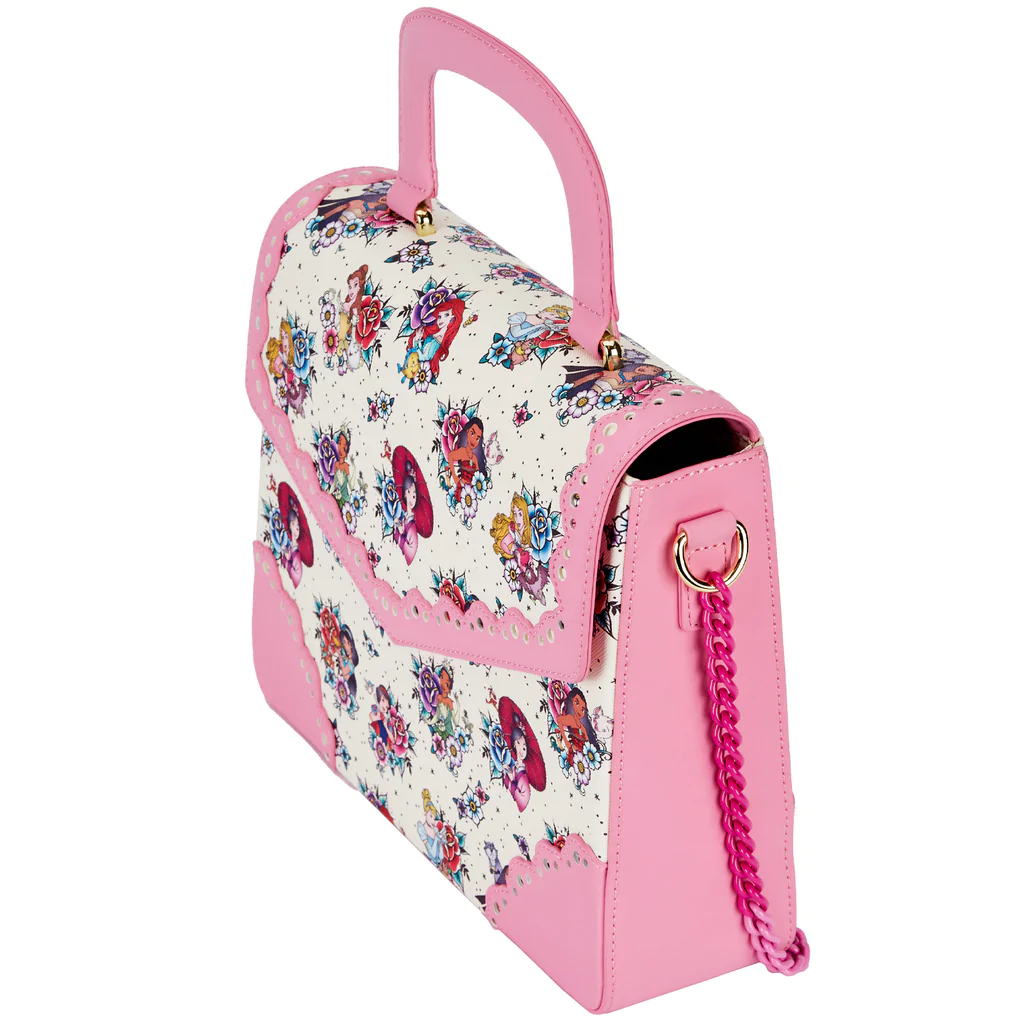 Disney Princess Floral Tattoo Crossbody Bag
