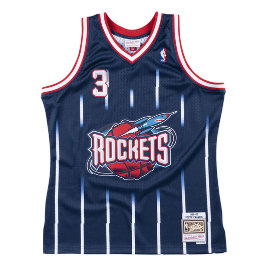 Rockets - Steve Francis Blue Jersey 99-00