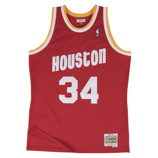 Rockets - Hakeem Olajuwon Red Jersey 93-94