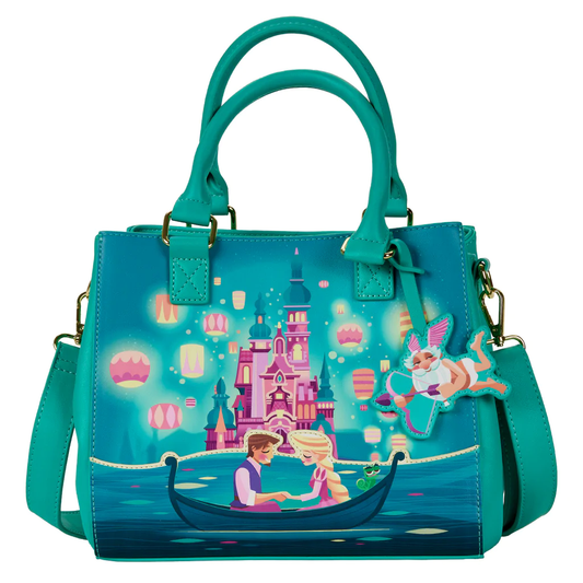 Tangled Rapunzel Castle Glow in the Dark Crossbody Bag